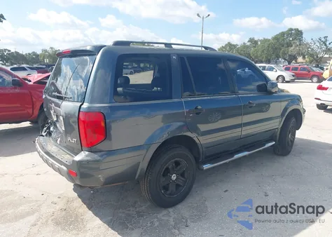 2005 Honda Pilot Ex-L from USA, damaged, VIN 5FNYF18605B000301